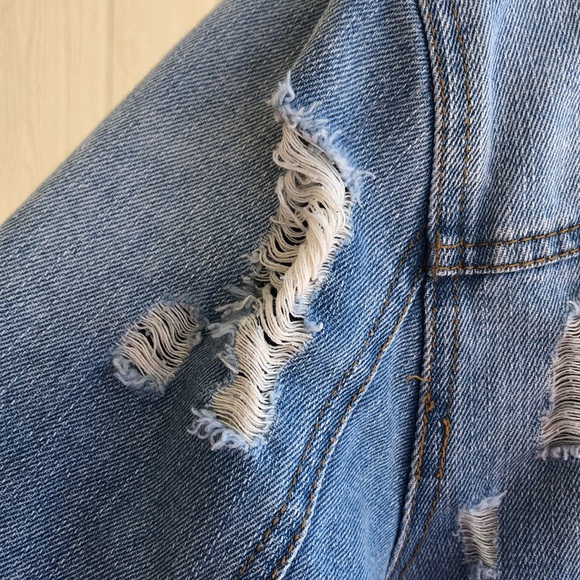 Pretty Blue Jean Designer Jacket by Ci Sono - Picture 8 of 11